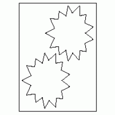 490 - Label Size 130mm x 150mm - 2 labels per sheet